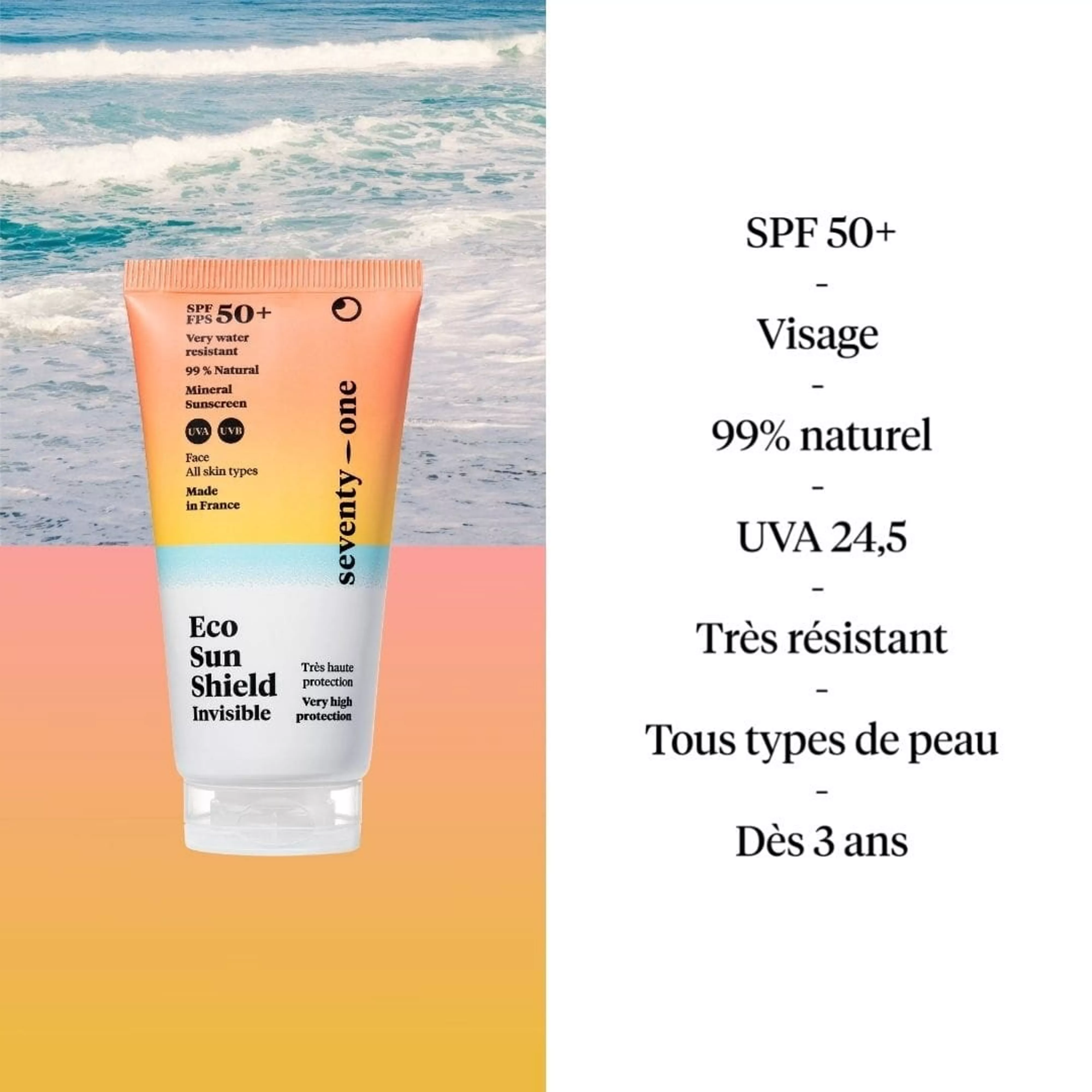 seventy one percent sun cream