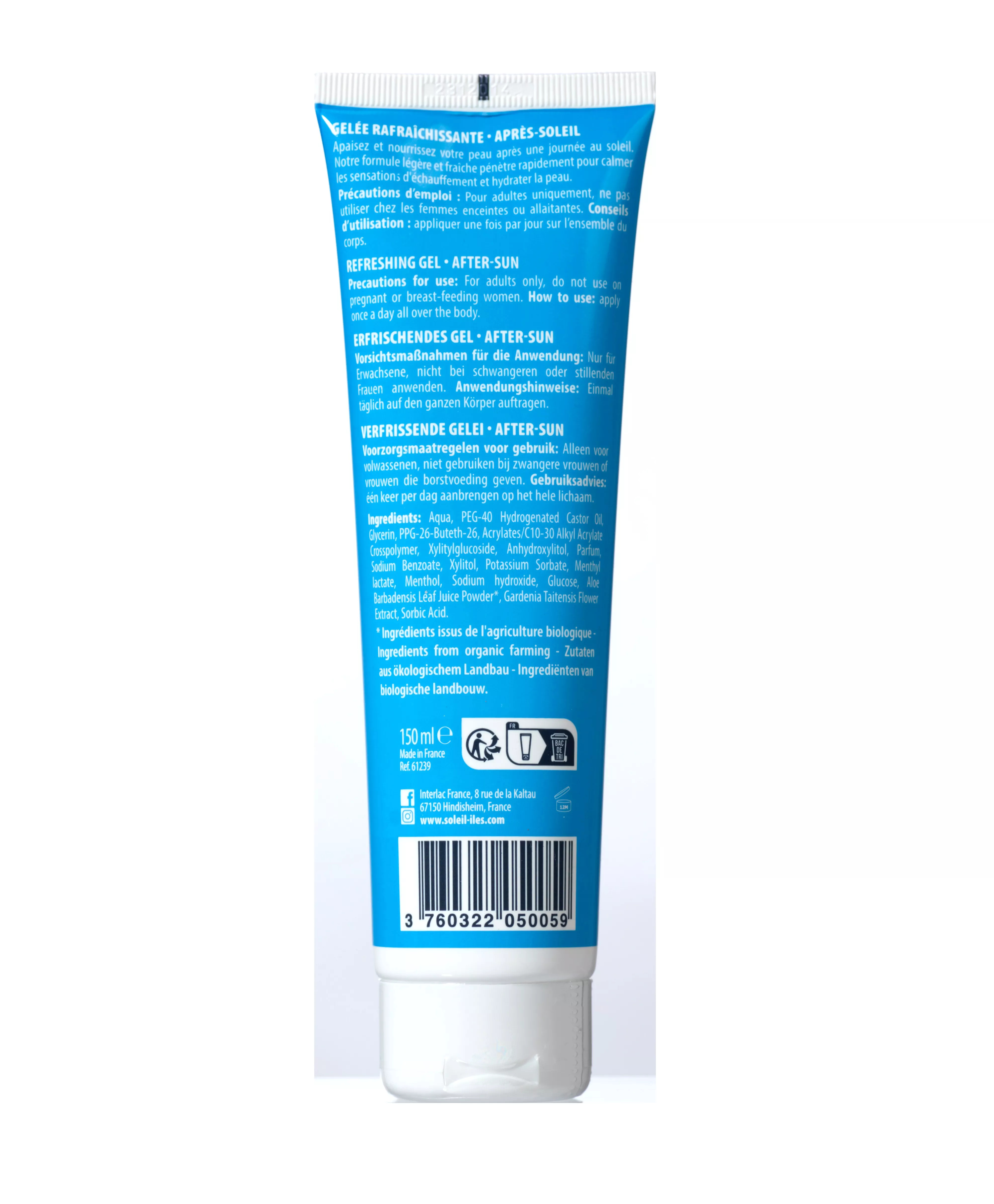 Erfrischendes After Sun Gel