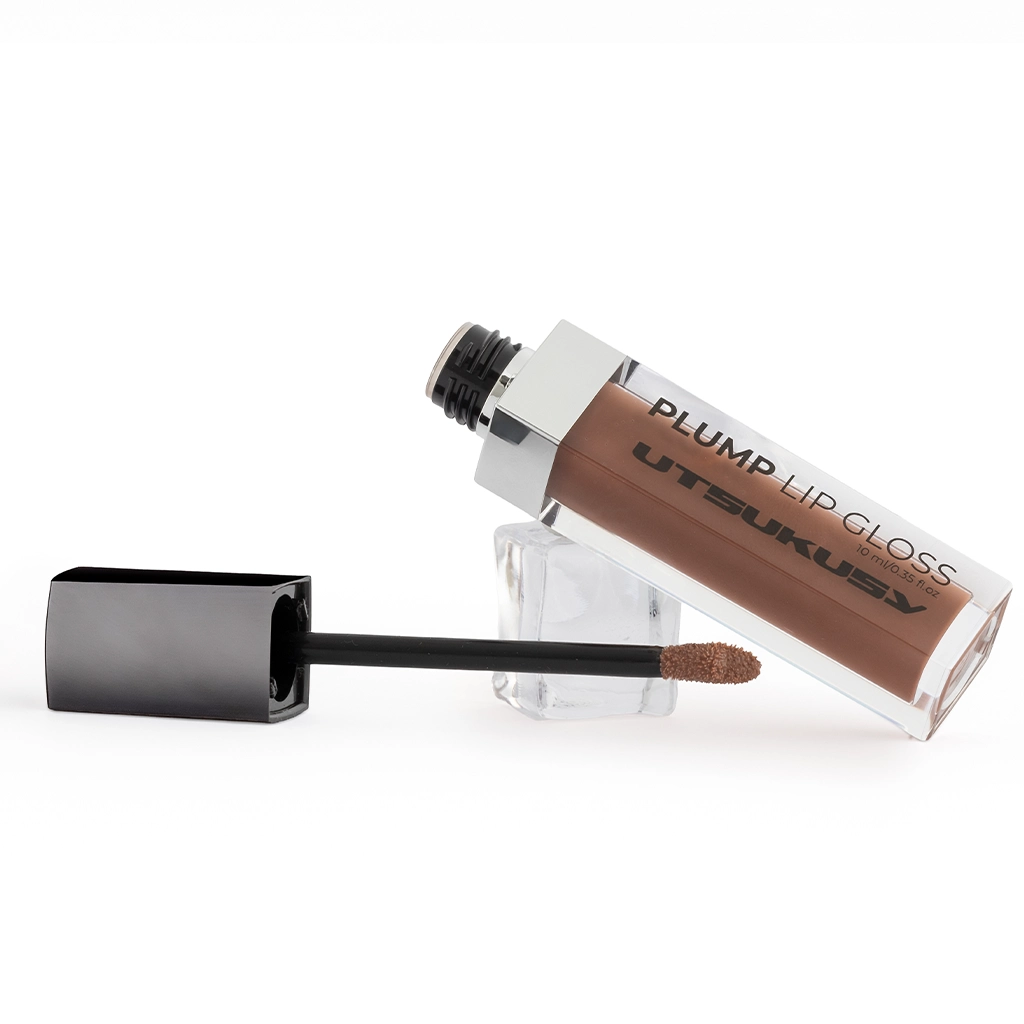 Plump Lip Gloss - Bronze - Utsukusy Cosmetics - 10 ml