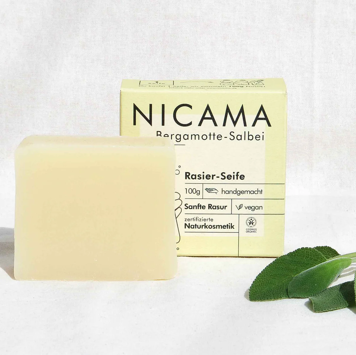 Nicama Rasierseife Bergamotte