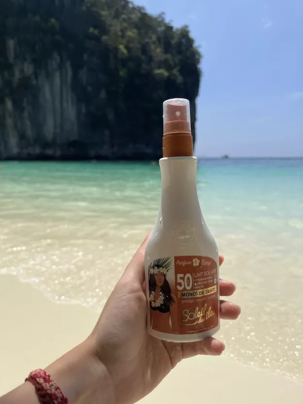 Monoï de Tahiti Sonnenmilchspray mit LSF 50 